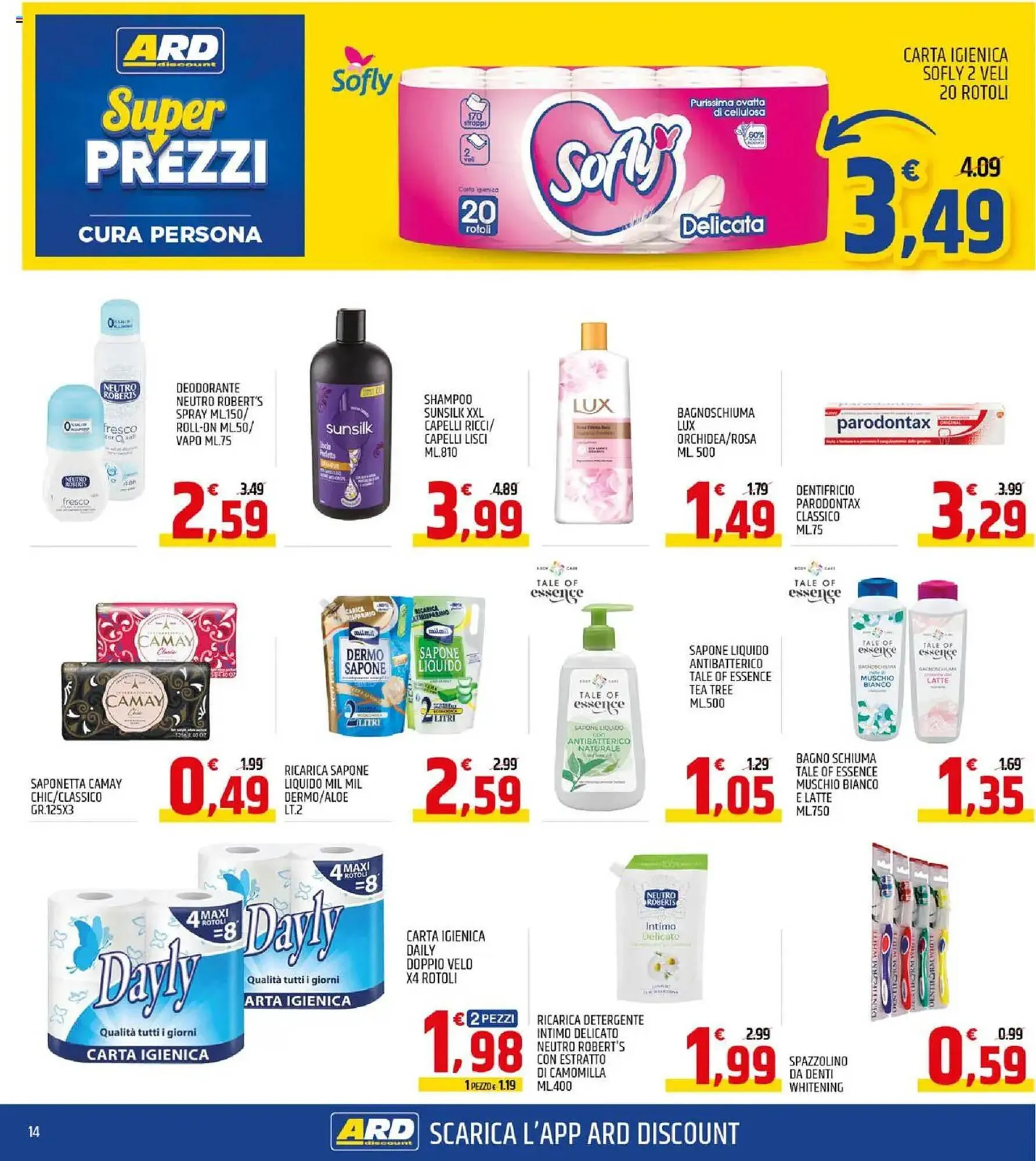 Volantino Ard Discount da 24 luglio a 6 agosto di 2025 - Pagina del volantino 14