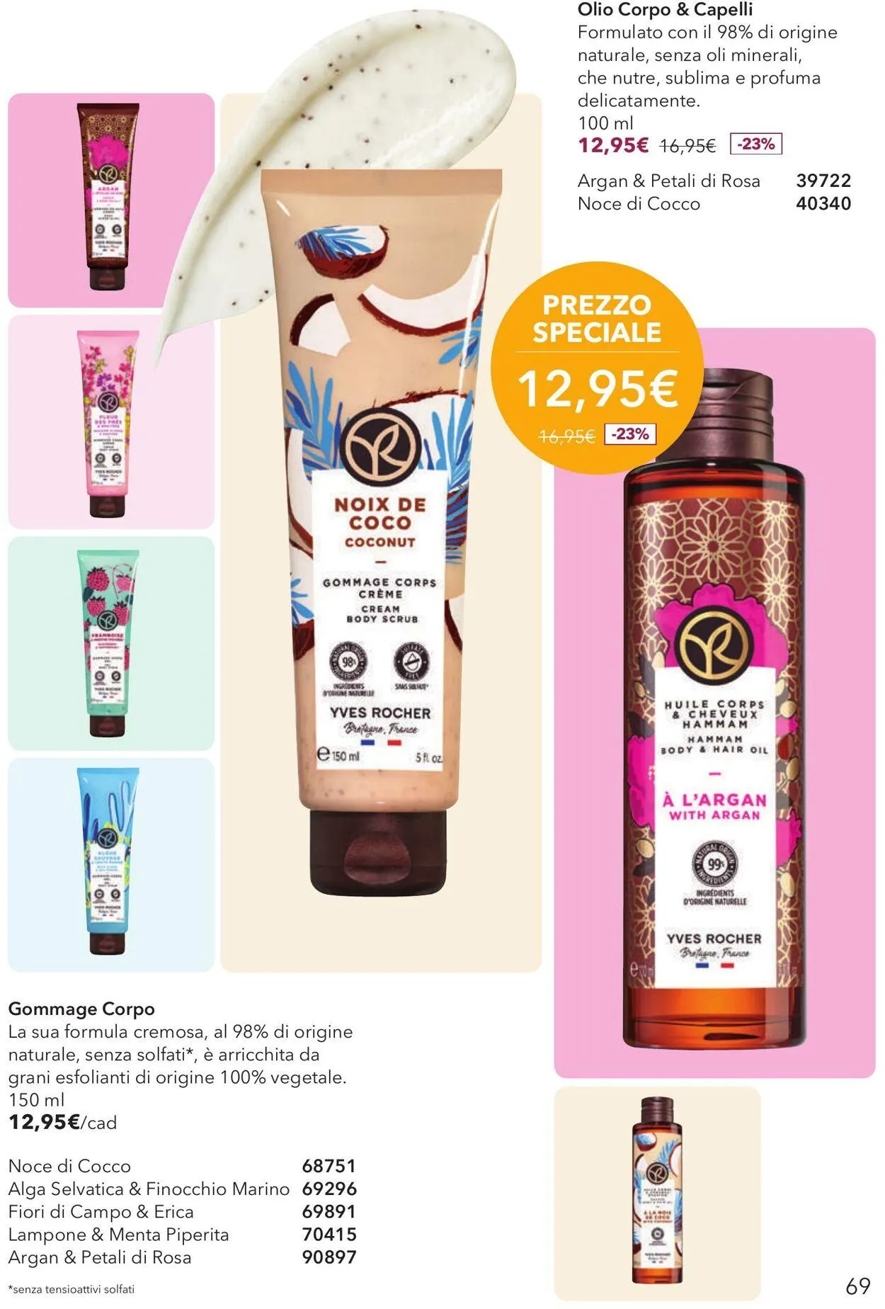 Yves Rocher Volantino attuale da 30 maggio a 16 giugno di 2025 - Pagina del volantino 69