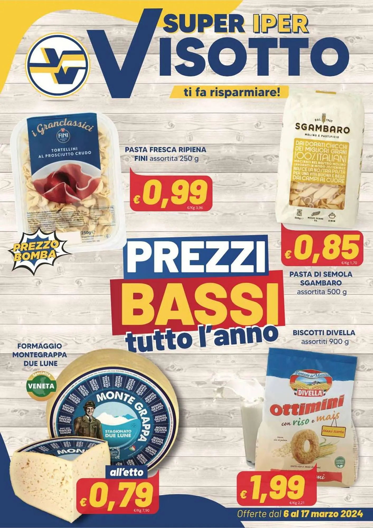 Volantino Supermercati Visotto da 6 marzo a 17 marzo di 2024 - Pagina del volantino 