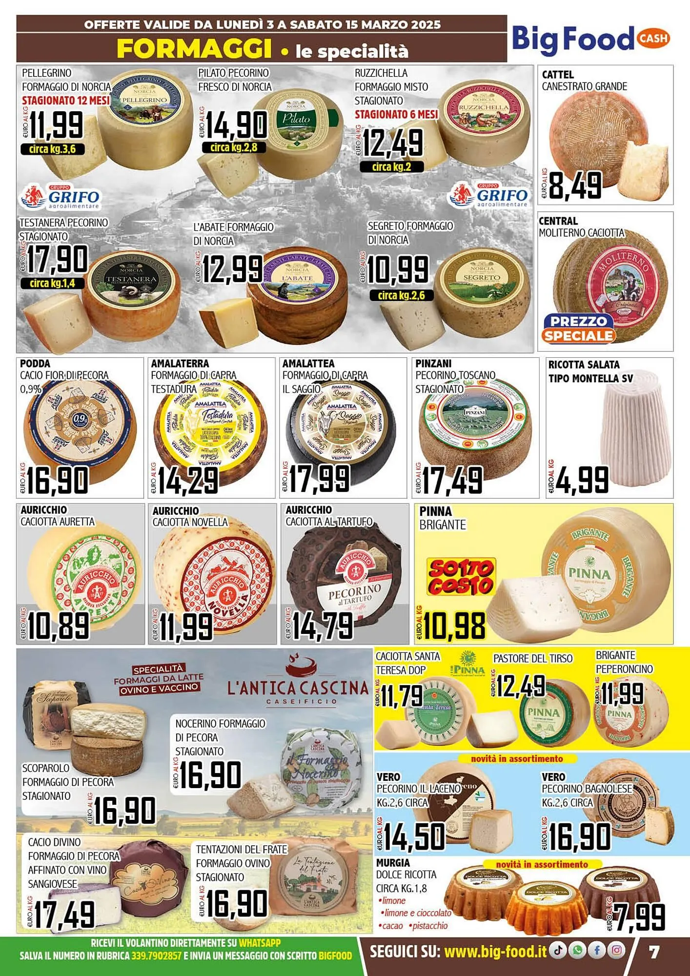 Volantino Big Food da 3 marzo a 15 marzo di 2025 - Pagina del volantino 7
