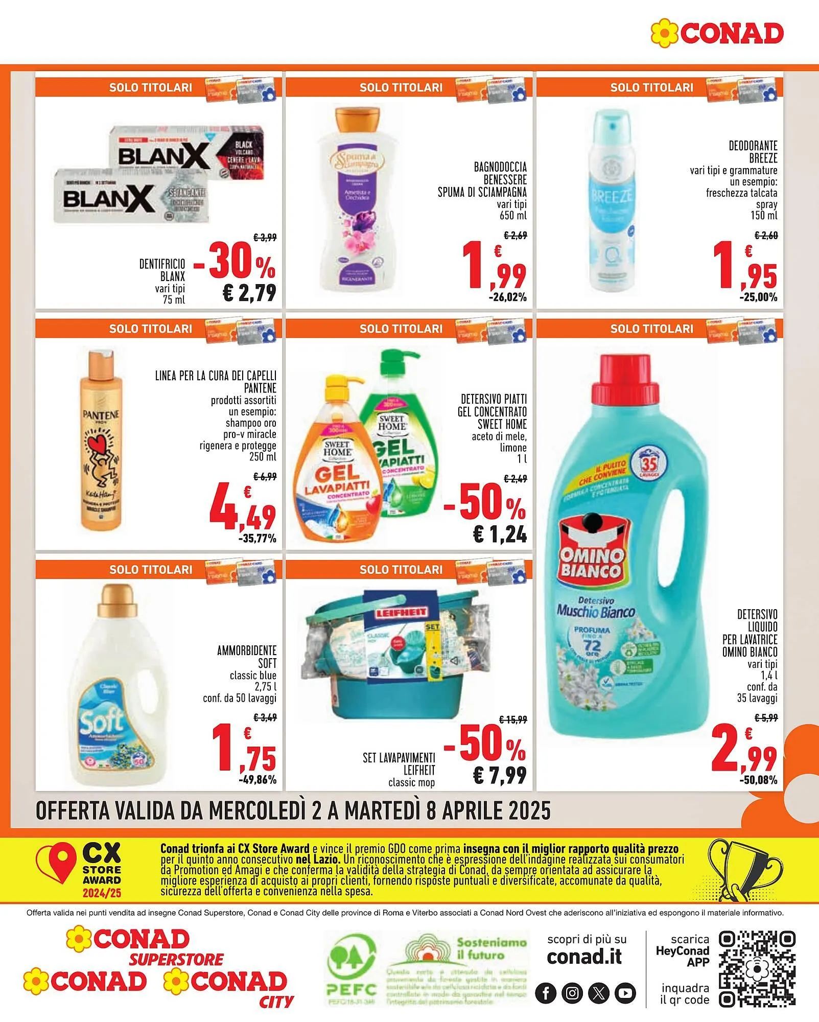 Volantino Conad da 2 aprile a 8 aprile di 2025 - Pagina del volantino 8