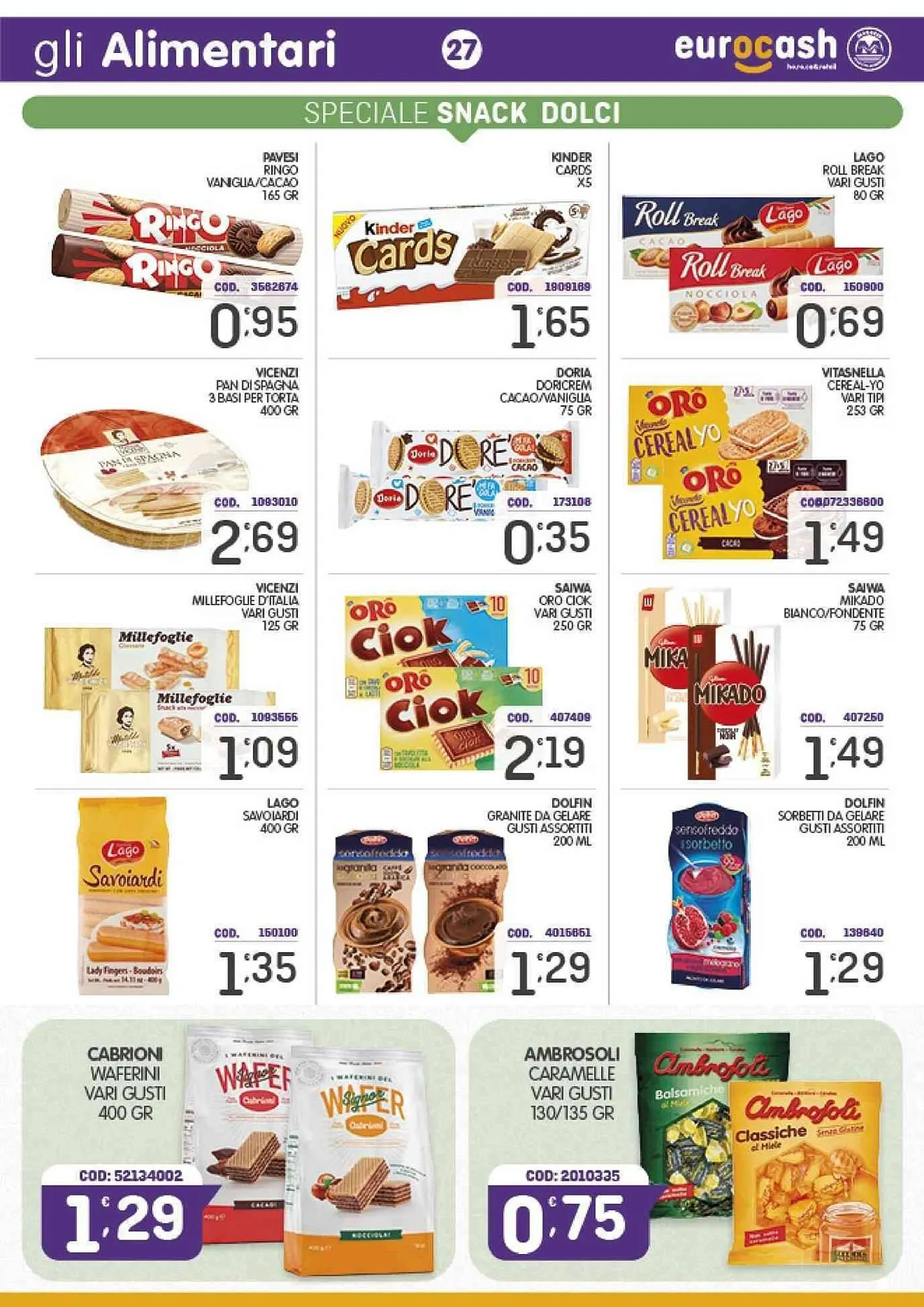 Volantino Eurocash da 12 maggio a 1 giugno di 2025 - Pagina del volantino 27