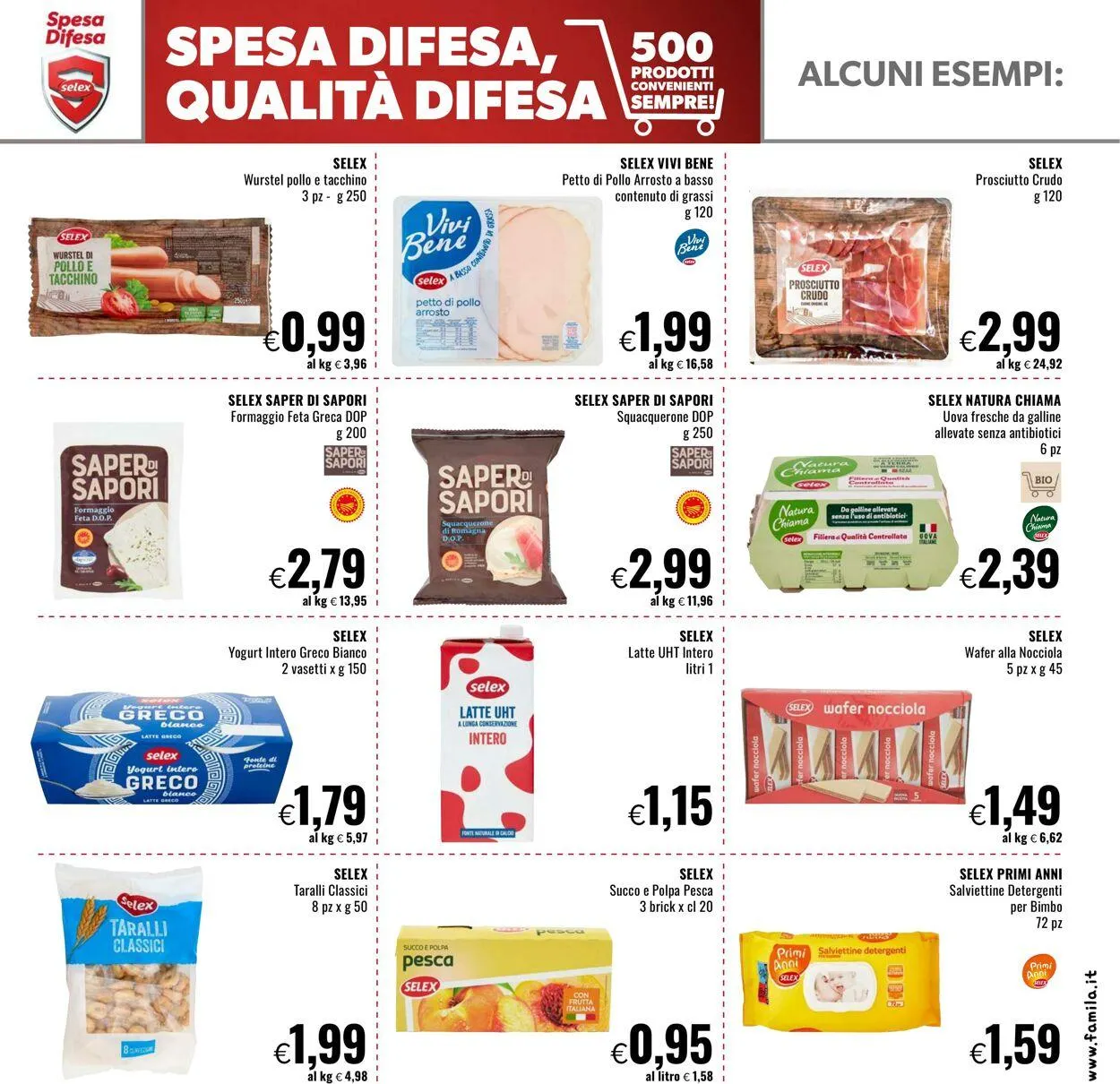 Famila Volantino attuale da 17 luglio a 30 luglio di 2025 - Pagina del volantino 19