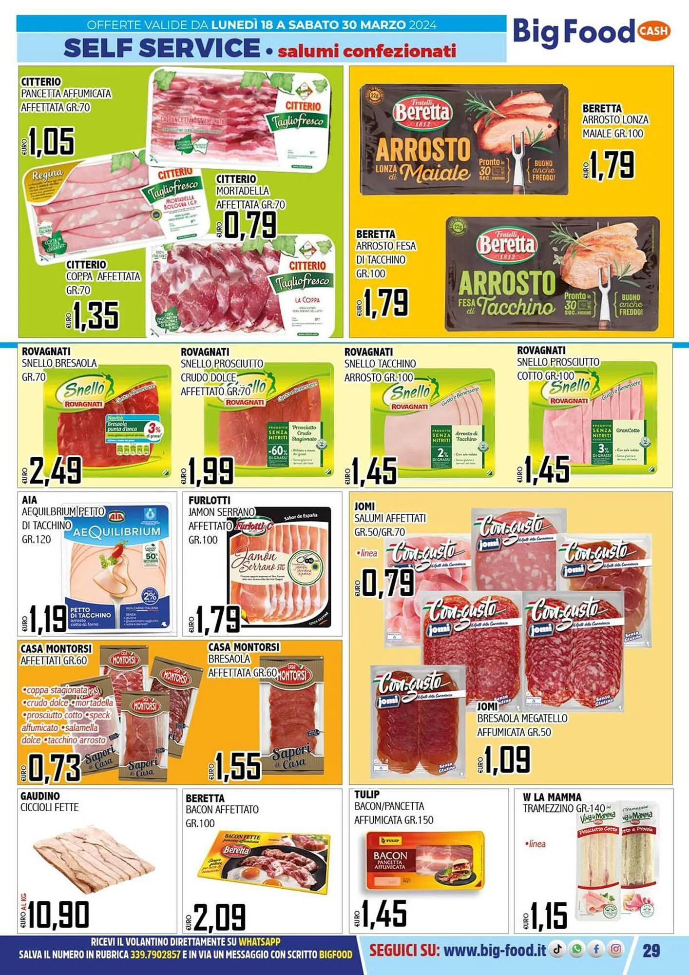 Volantino Big Food da 18 marzo a 30 marzo di 2024 - Pagina del volantino 29