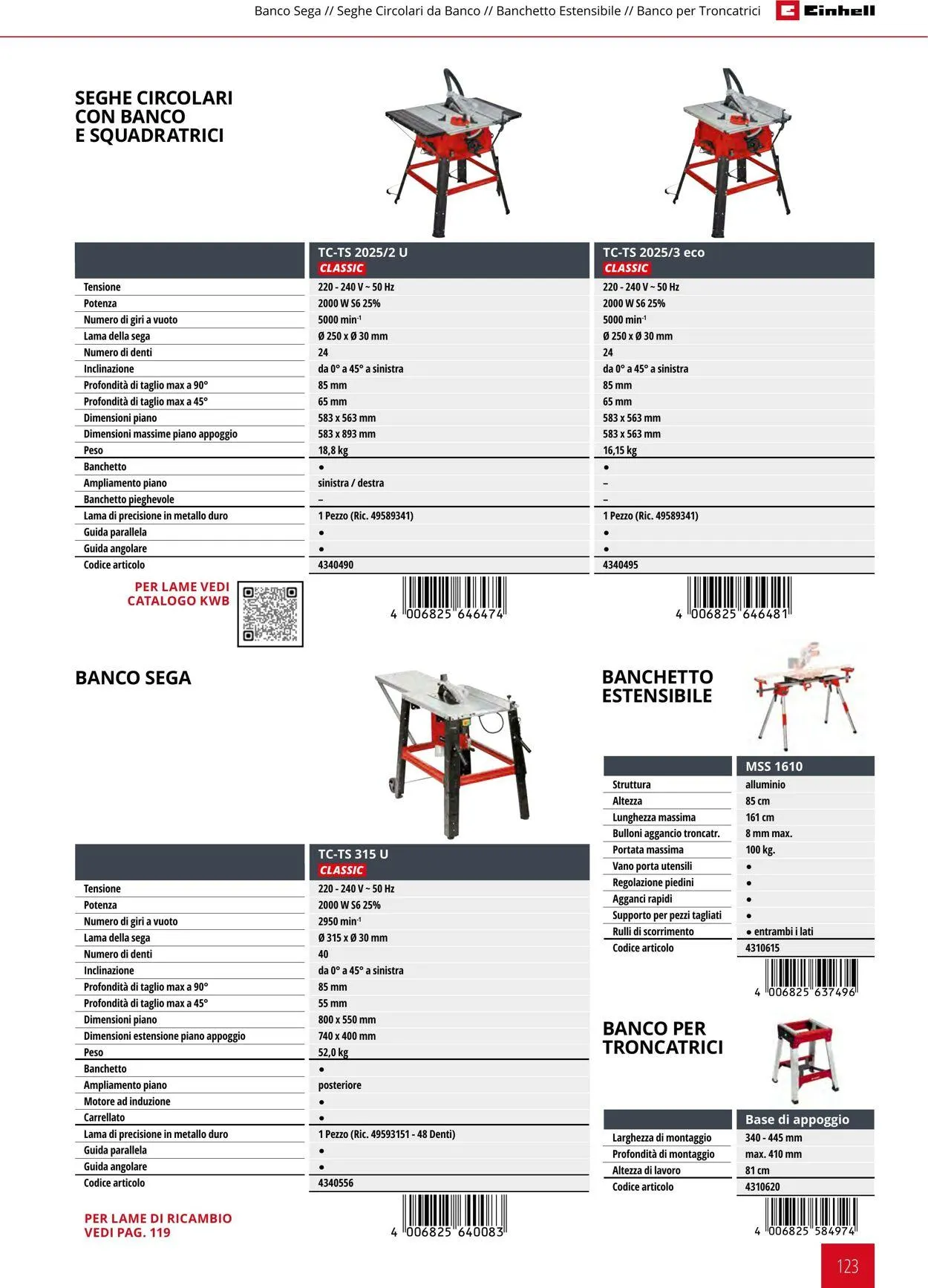 Einhell da 17 giugno a 17 dicembre di 2025 - Pagina del volantino 123