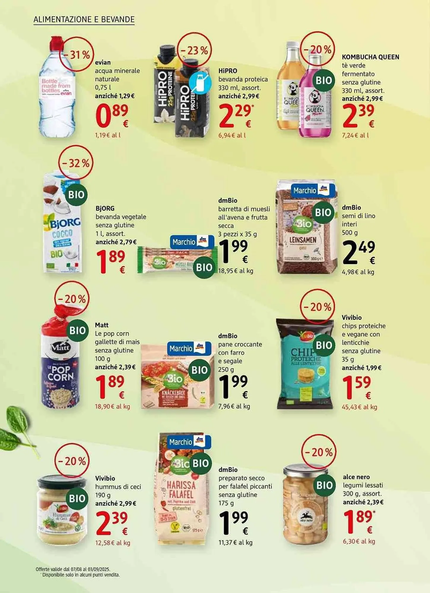 Volantino dm drogerie markt da 7 agosto a 3 settembre di 2025 - Pagina del volantino 4