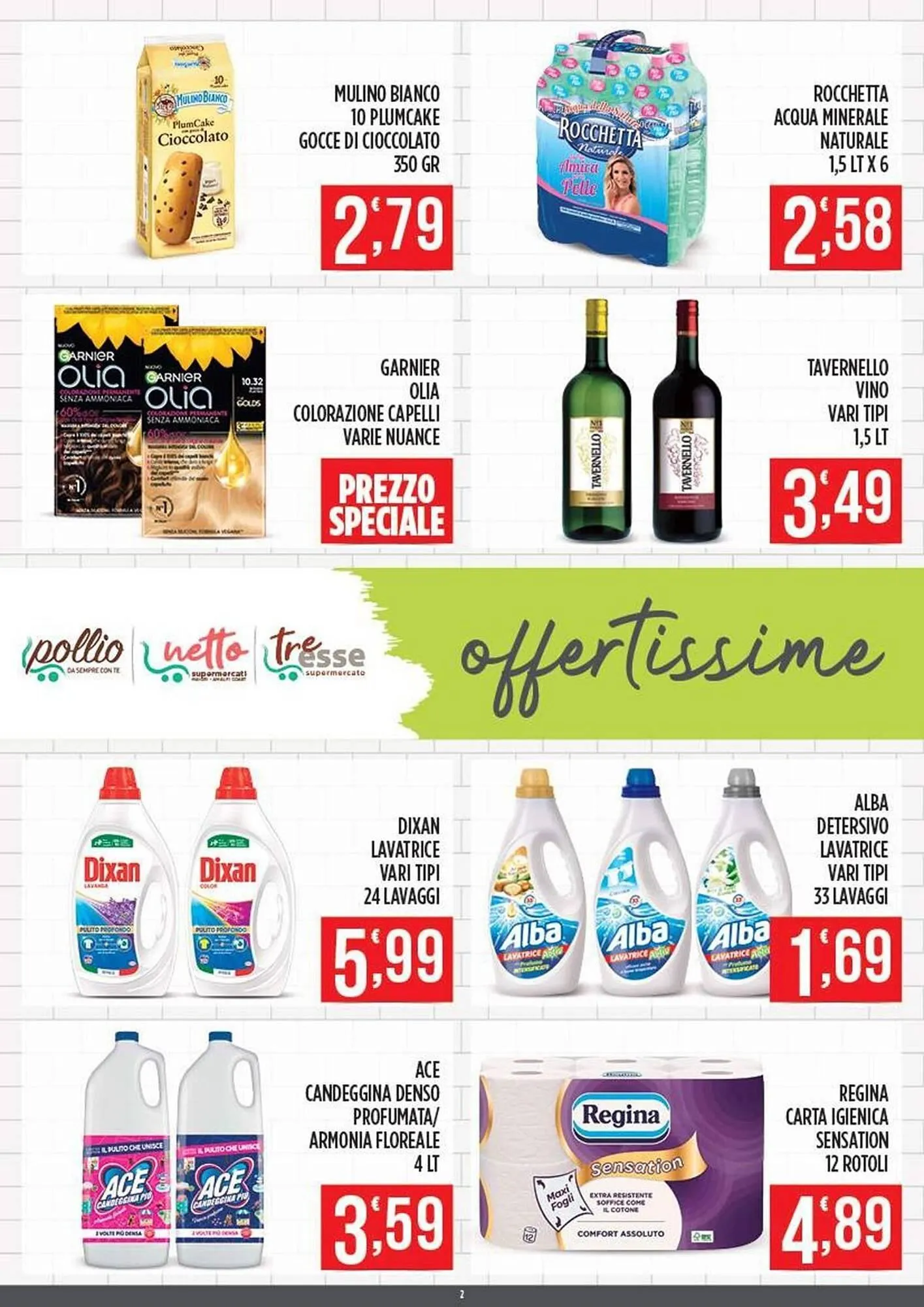 Volantino Supermercato Pollio da 29 aprile a 12 maggio di 2024 - Pagina del volantino 2