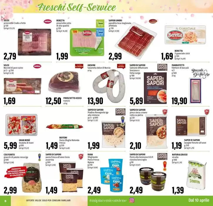 BUONA PASQUA da 10 aprile a 23 aprile di 2025 - Pagina del volantino 6