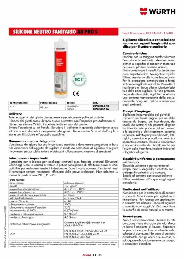 Catalogo generale da 29 aprile a 31 dicembre di 2025 - Pagina del volantino 88