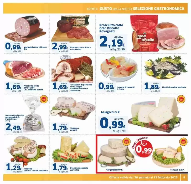 Sconti altissimi + Si Chef!, Sigma da 30 gennaio a 12 febbraio di 2025 - Pagina del volantino 9