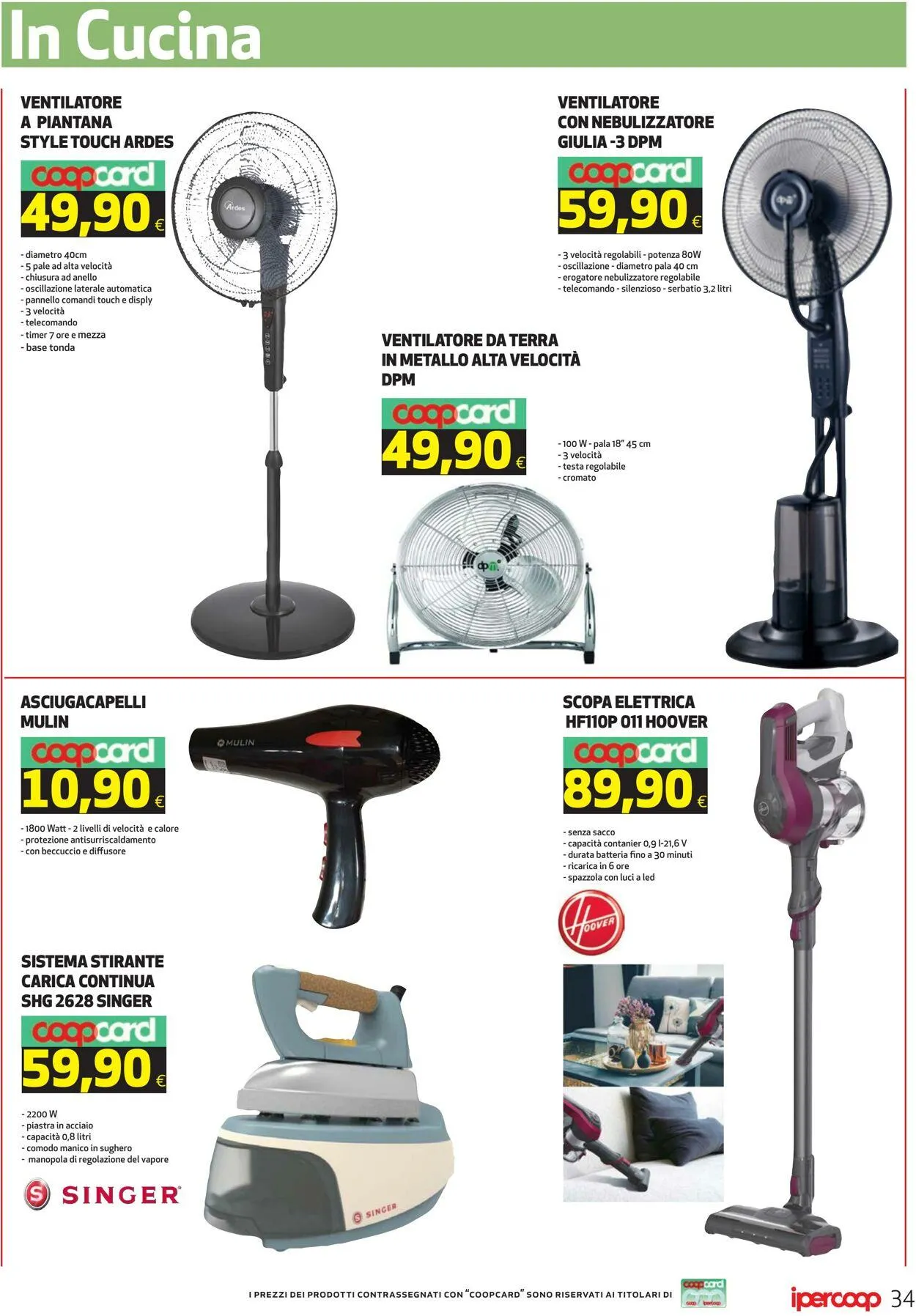 Coop Volantino attuale da 6 agosto a 17 agosto di 2025 - Pagina del volantino 34