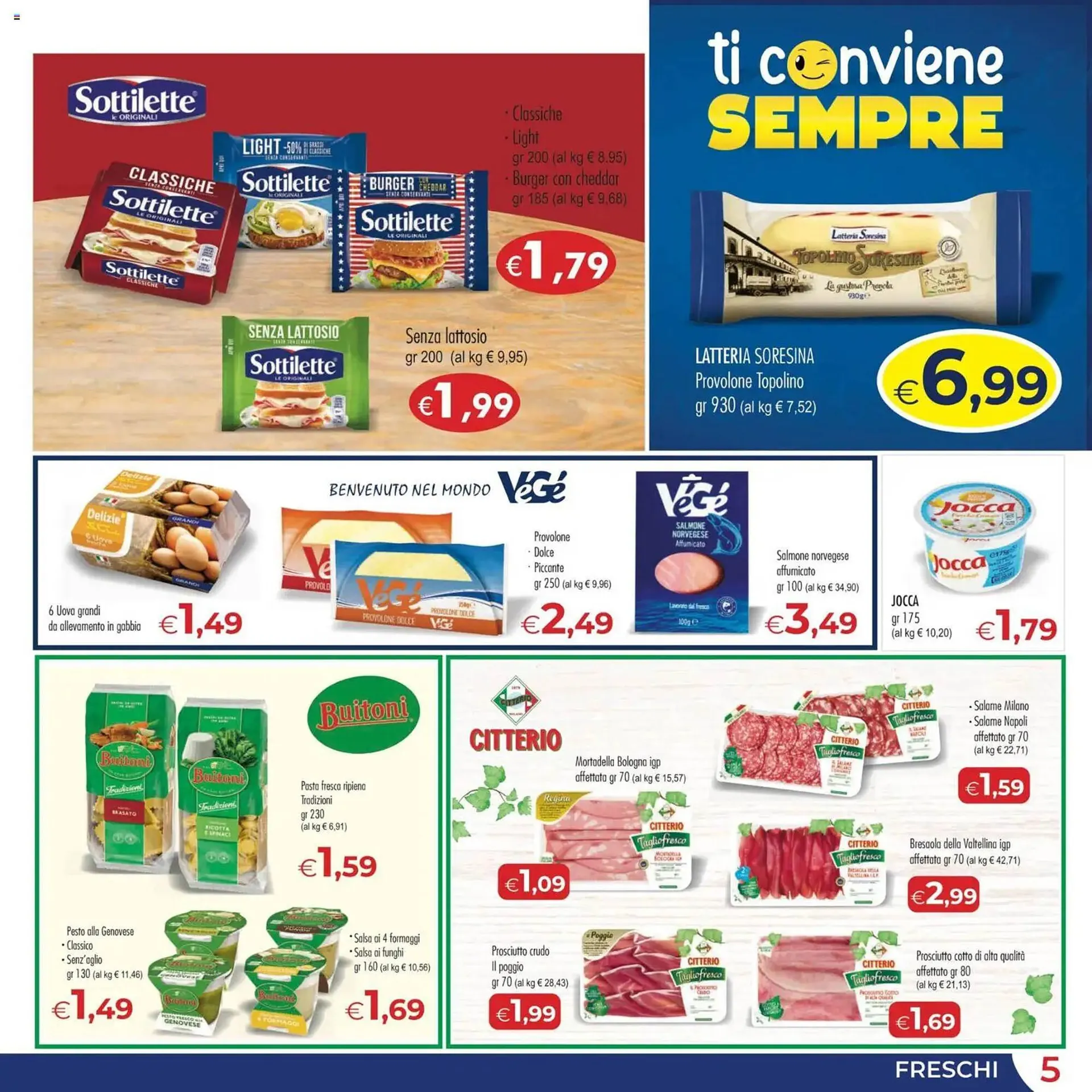 Volantino MerSi Supermercati da 22 aprile a 5 maggio di 2026 - Pagina del volantino 5