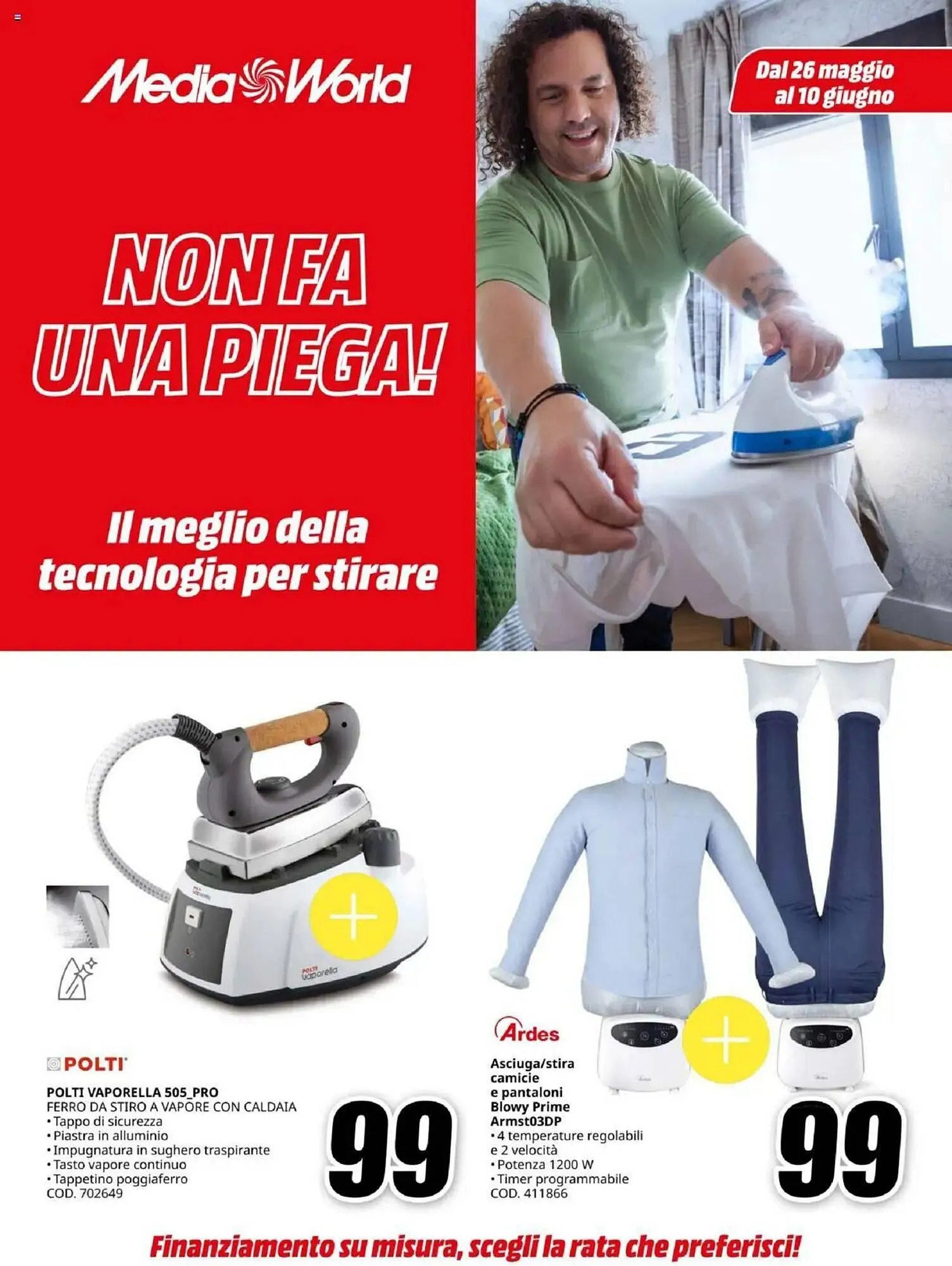 Volantino MediaWorld da 26 maggio a 10 giugno di 2025 - Pagina del volantino 1