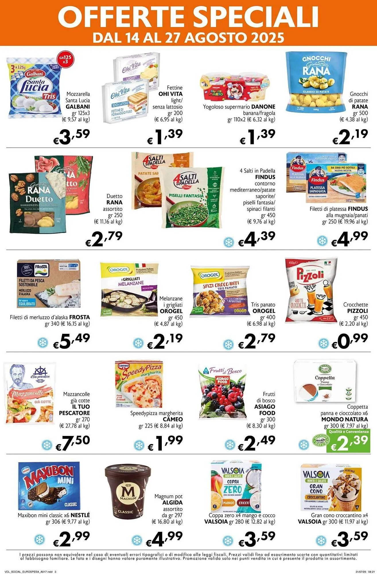 Volantino Eurospesa da 14 agosto a 27 agosto di 2025 - Pagina del volantino 3
