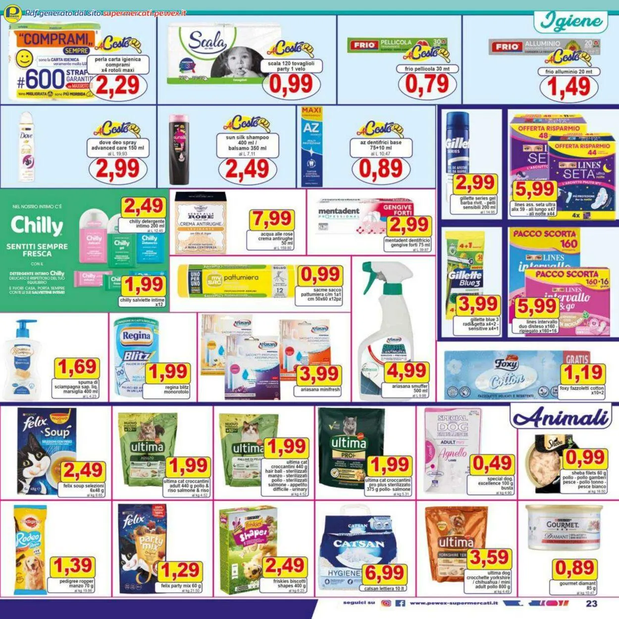 Pewex Volantino attuale da 9 dicembre a 23 dicembre di 2025 - Pagina del volantino 23