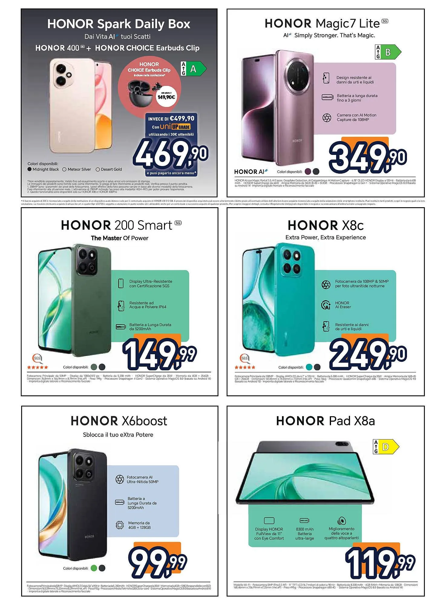 Volantino Unieuro da 17 luglio a 27 luglio di 2025 - Pagina del volantino 8