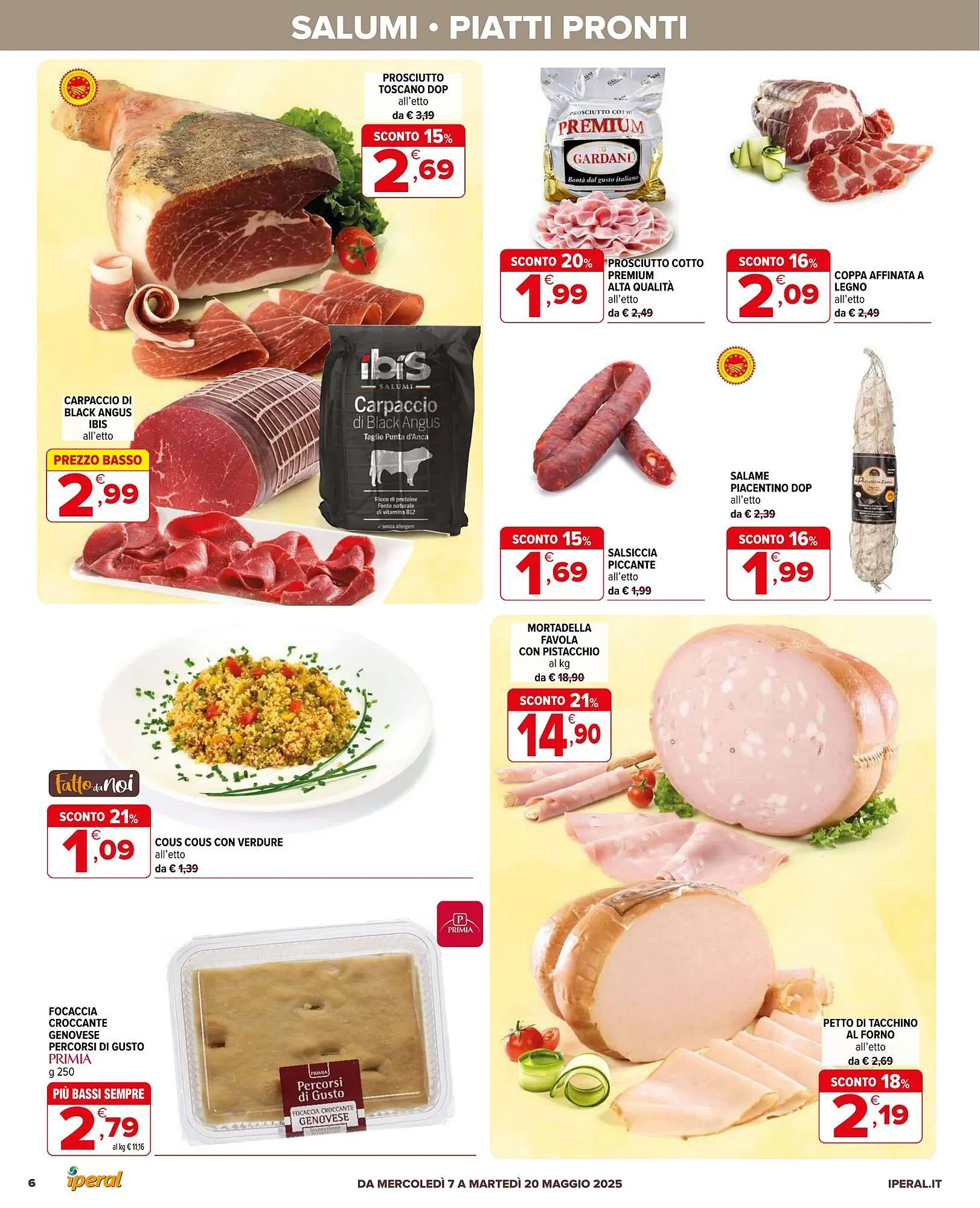 Volantino Iperal da 7 maggio a 20 maggio di 2025 - Pagina del volantino 6