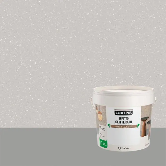 Pittura decorativa glitterato beige sabbia 2.5 l LUXENS Vedi i dettagli del prodotto