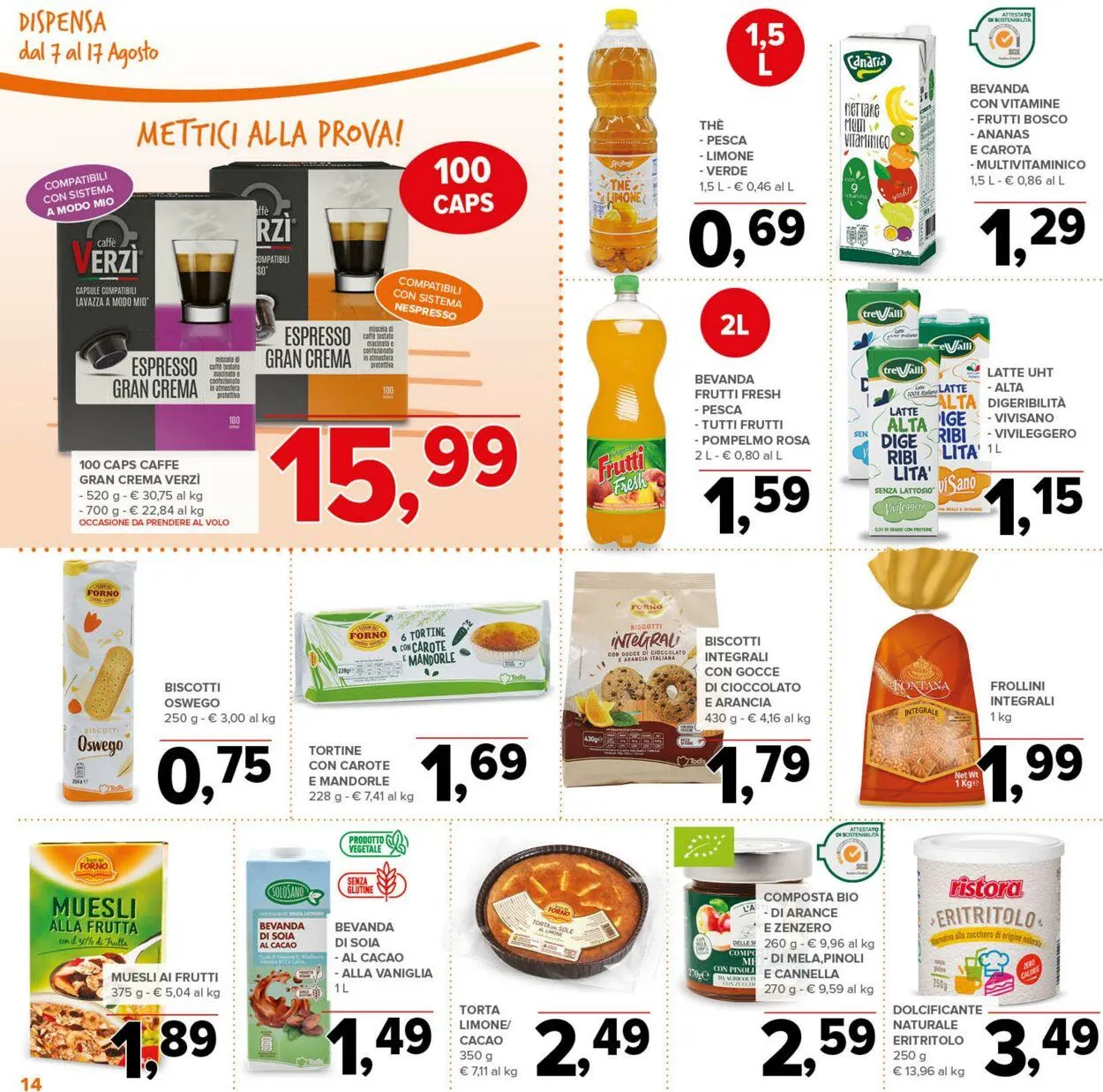 Todis Volantino attuale da 15 ottobre a 29 ottobre di 2025 - Pagina del volantino 14