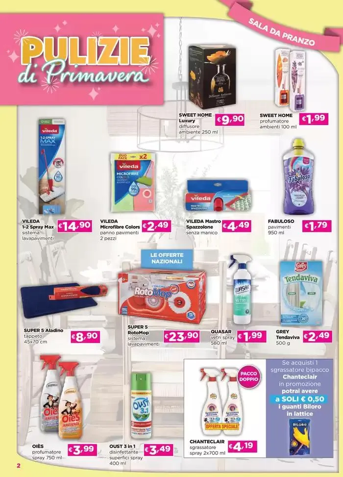 Pulizie di Primavera da 10 aprile a 29 aprile di 2025 - Pagina del volantino 2