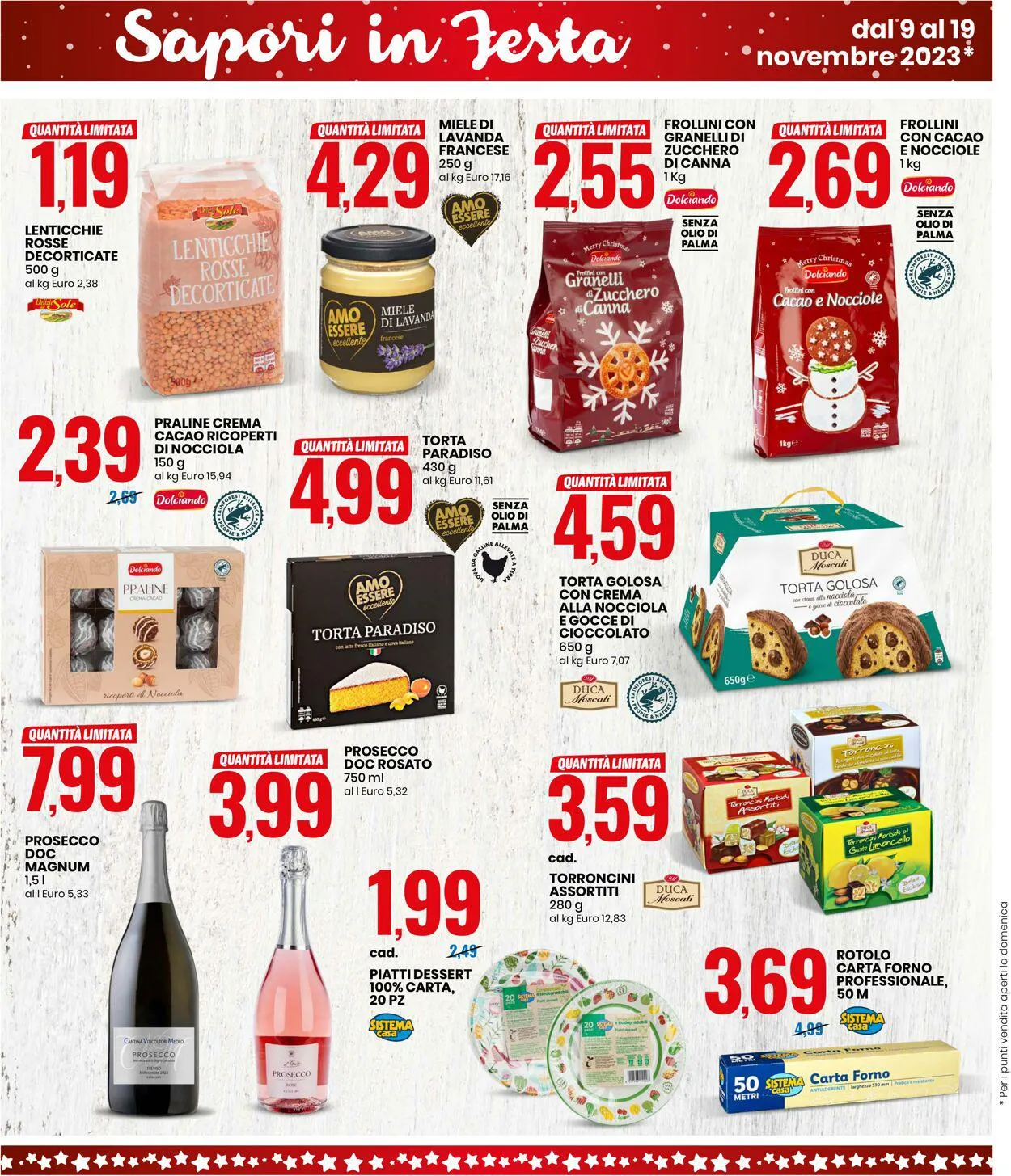 EURO Spin Volantino attuale da 13 novembre a 19 novembre di 2023 - Pagina del volantino 4