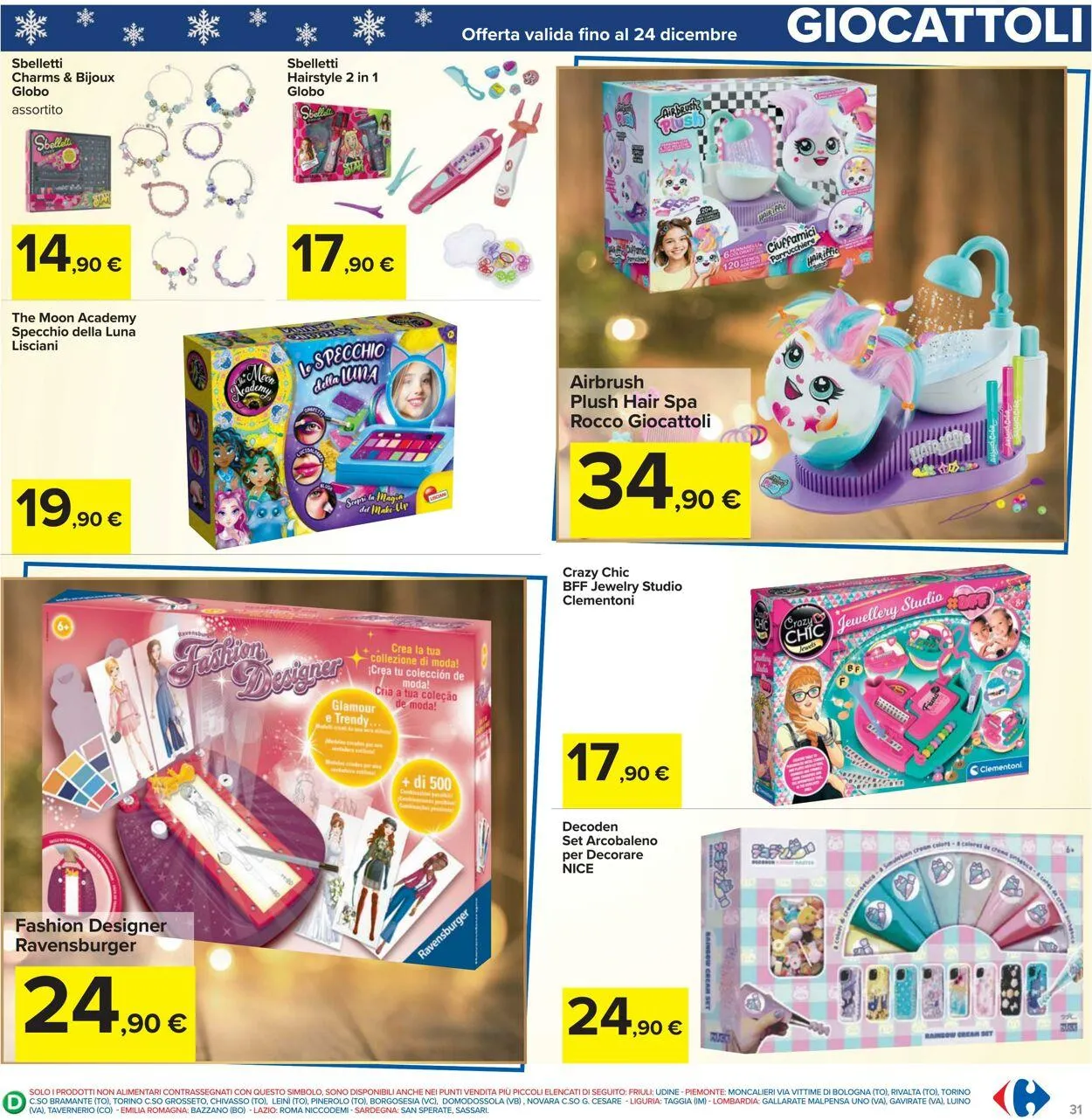 Carrefour Volantino attuale da 2 dicembre a 15 dicembre di 2025 - Pagina del volantino 31