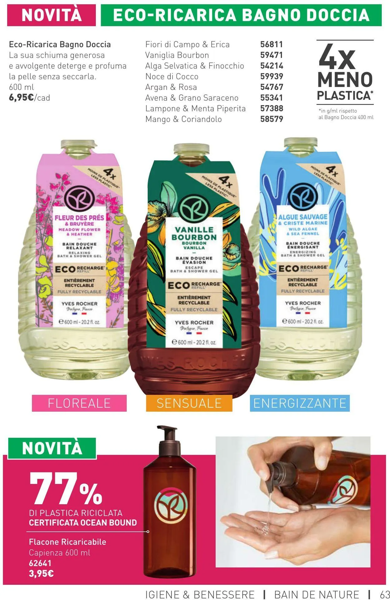 Yves Rocher Volantino attuale da 7 novembre a 21 novembre di 2024 - Pagina del volantino 63