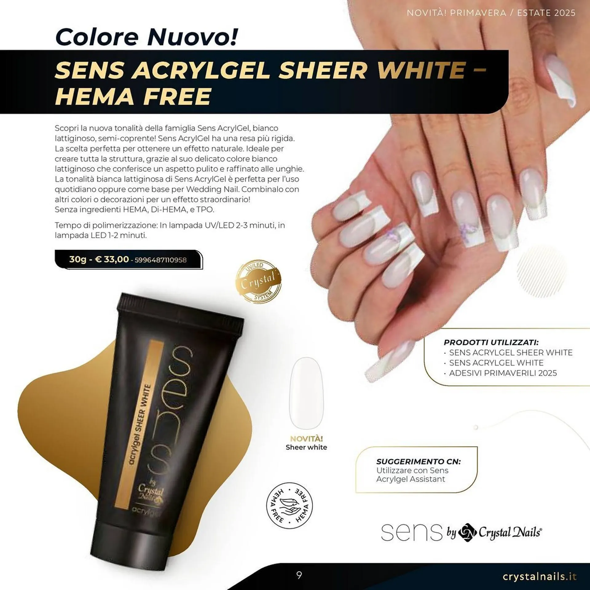 Volantino Crystal Nails da 1 luglio a 31 dicembre di 2025 - Pagina del volantino 9