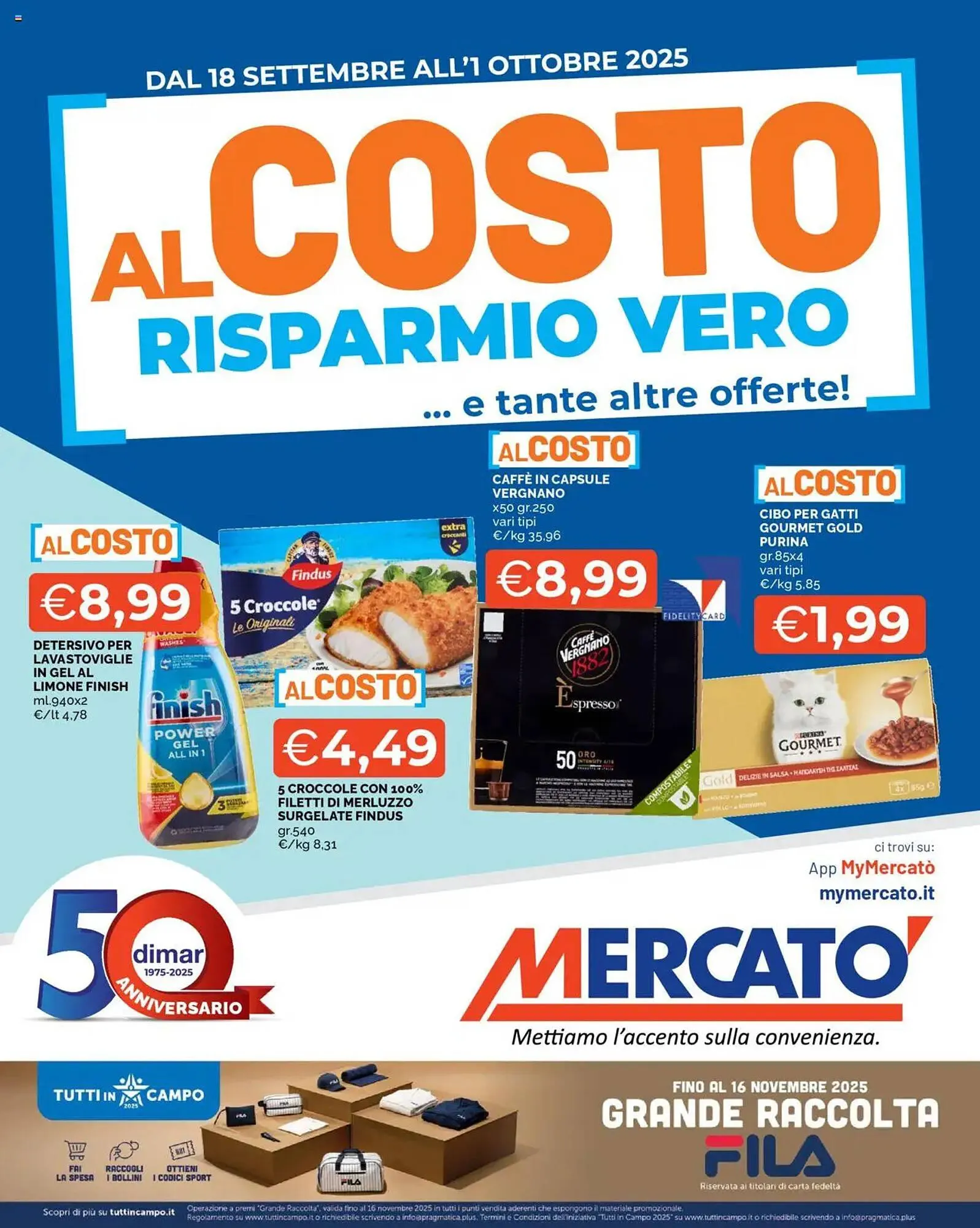 Volantino Mercatò da 18 settembre a 1 ottobre di 2025 - Pagina del volantino 1