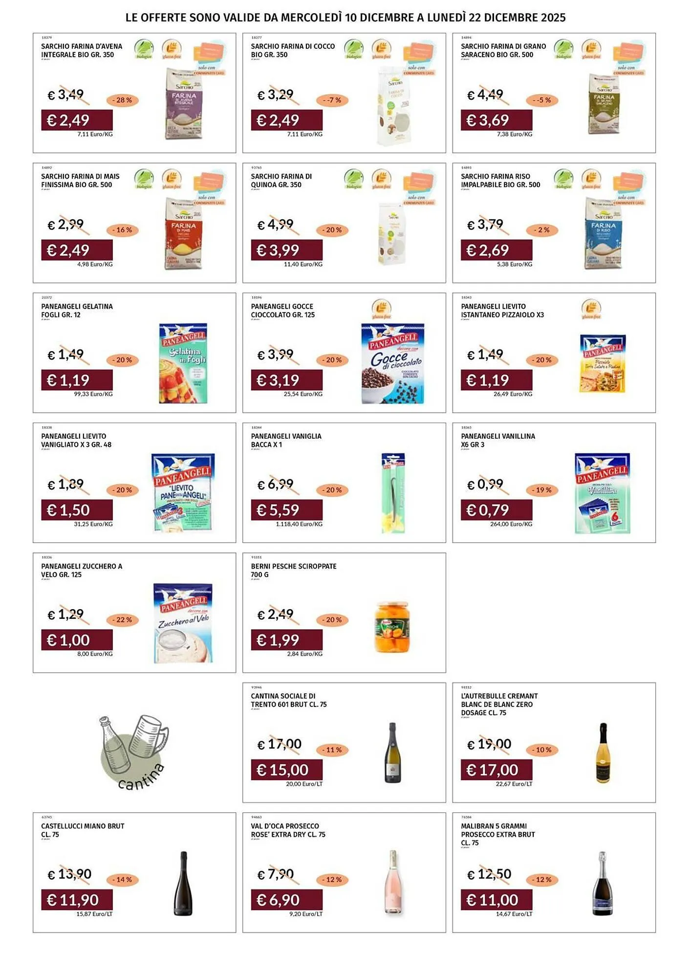 Volantino Prezzemolo e Vitale da 11 dicembre a 22 dicembre di 2025 - Pagina del volantino 43