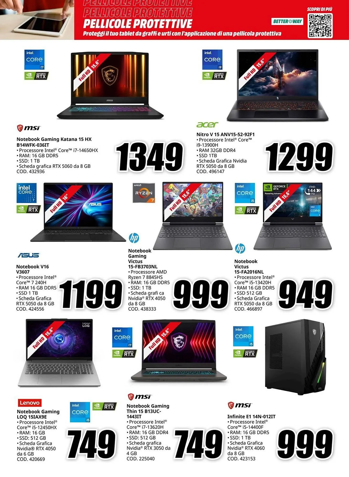 Volantino MediaWorld da 3 settembre a 14 settembre di 2025 - Pagina del volantino 9