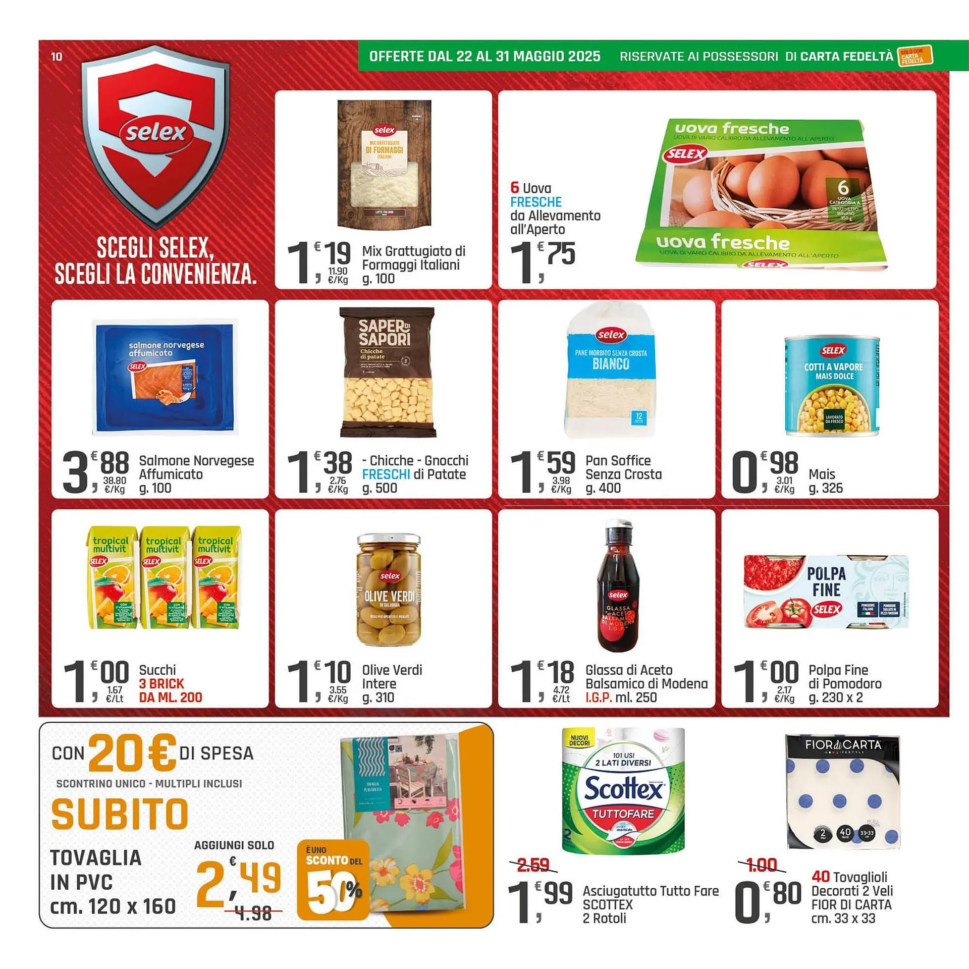 Volantino Supermercati Dok da 22 maggio a 31 maggio di 2025 - Pagina del volantino 10