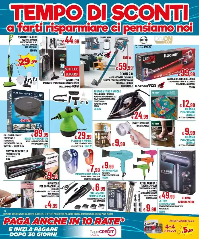 Tempio di sconto  da 10 gennaio a 30 gennaio di 2025 - Pagina del volantino 10