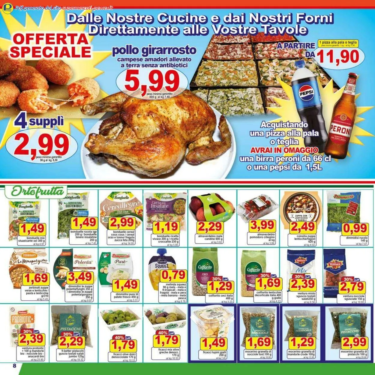Pewex Volantino attuale da 28 febbraio a 11 marzo di 2025 - Pagina del volantino 8