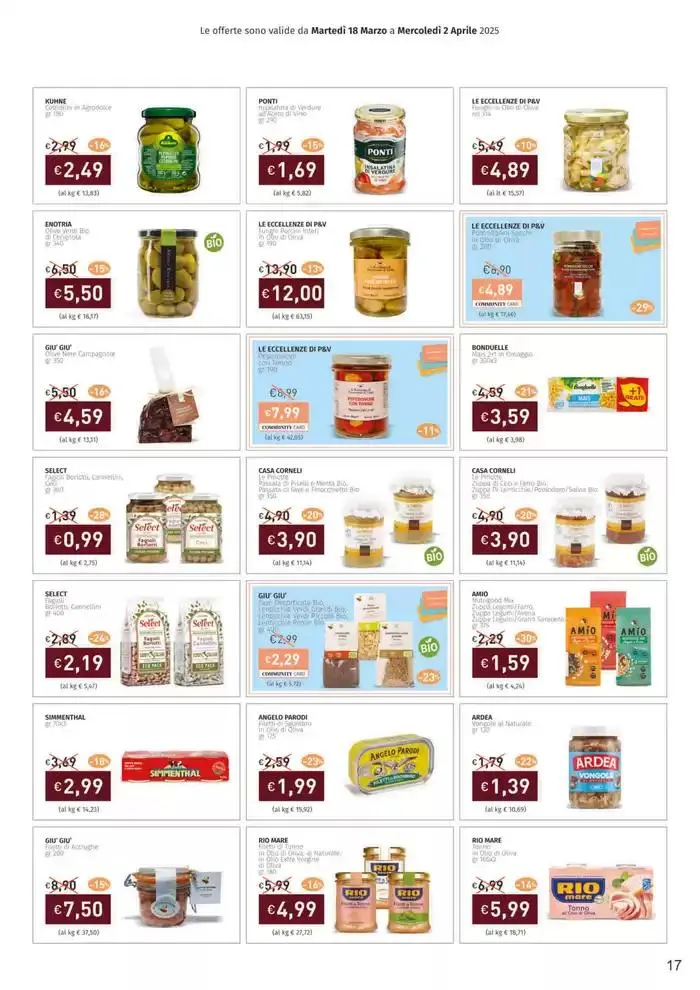 Fresca, genuina, artigianale! da 18 marzo a 2 aprile di 2025 - Pagina del volantino 17