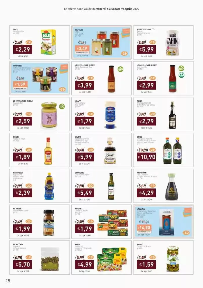 Per Pasqua solo eccellenze! da 4 aprile a 19 aprile di 2025 - Pagina del volantino 18