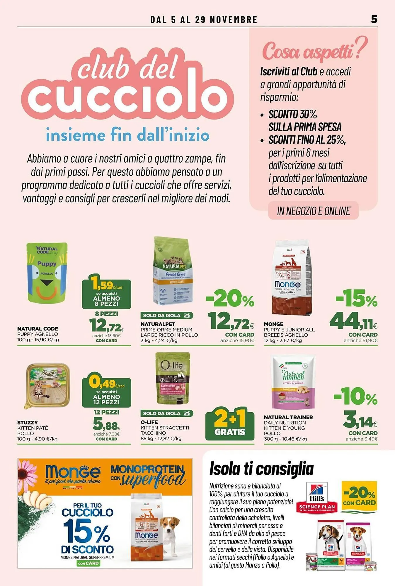 Volantino L´Isola dei Tesori da 5 novembre a 29 novembre di 2025 - Pagina del volantino 5