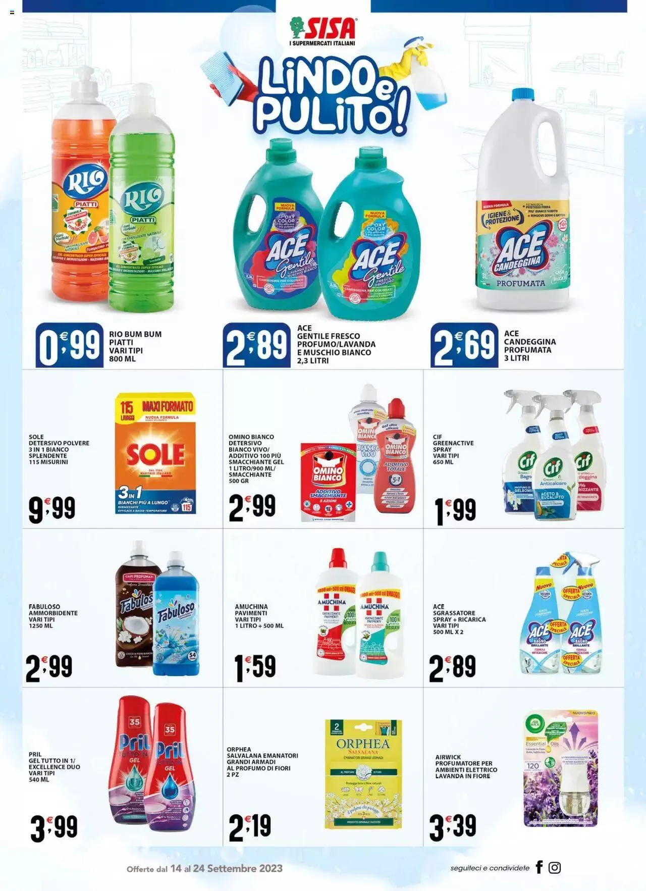 SISA - Puglia volantino da 14 settembre a 27 settembre di 2023 - Pagina del volantino 22