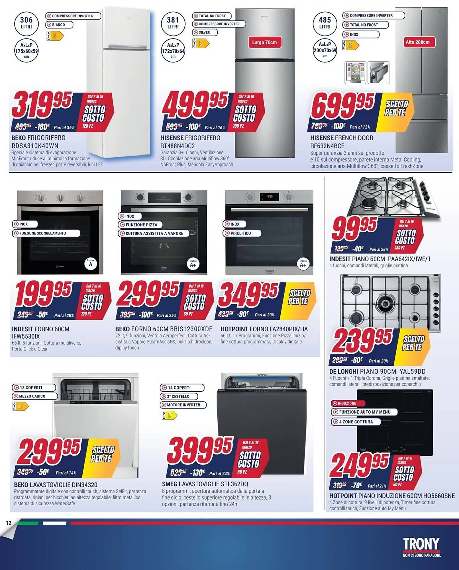 Volantino Trony da 7 marzo a 16 marzo di 2025 - Pagina del volantino 12