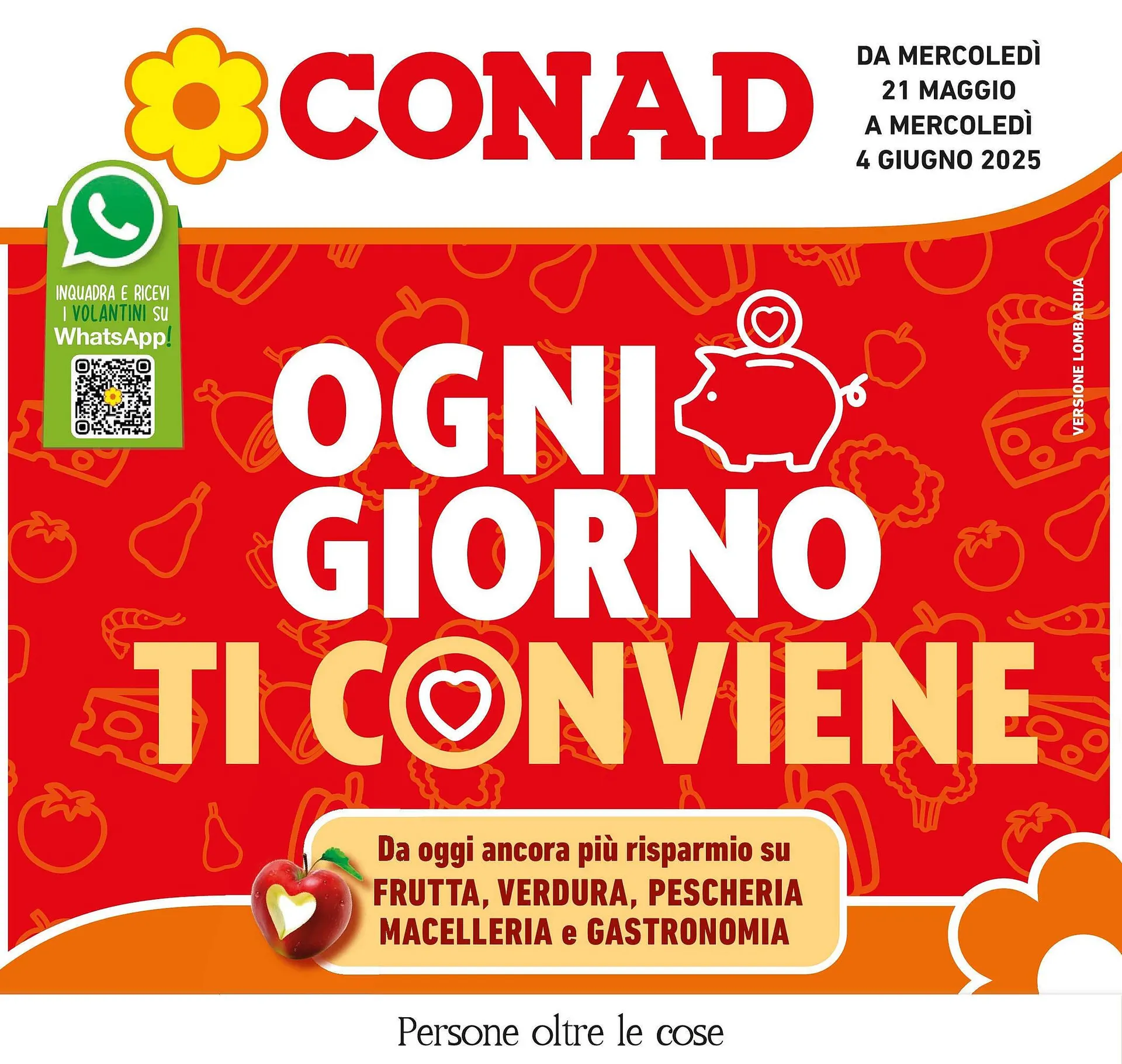 Volantino Conad da 20 maggio a 4 giugno di 2025 - Pagina del volantino 1