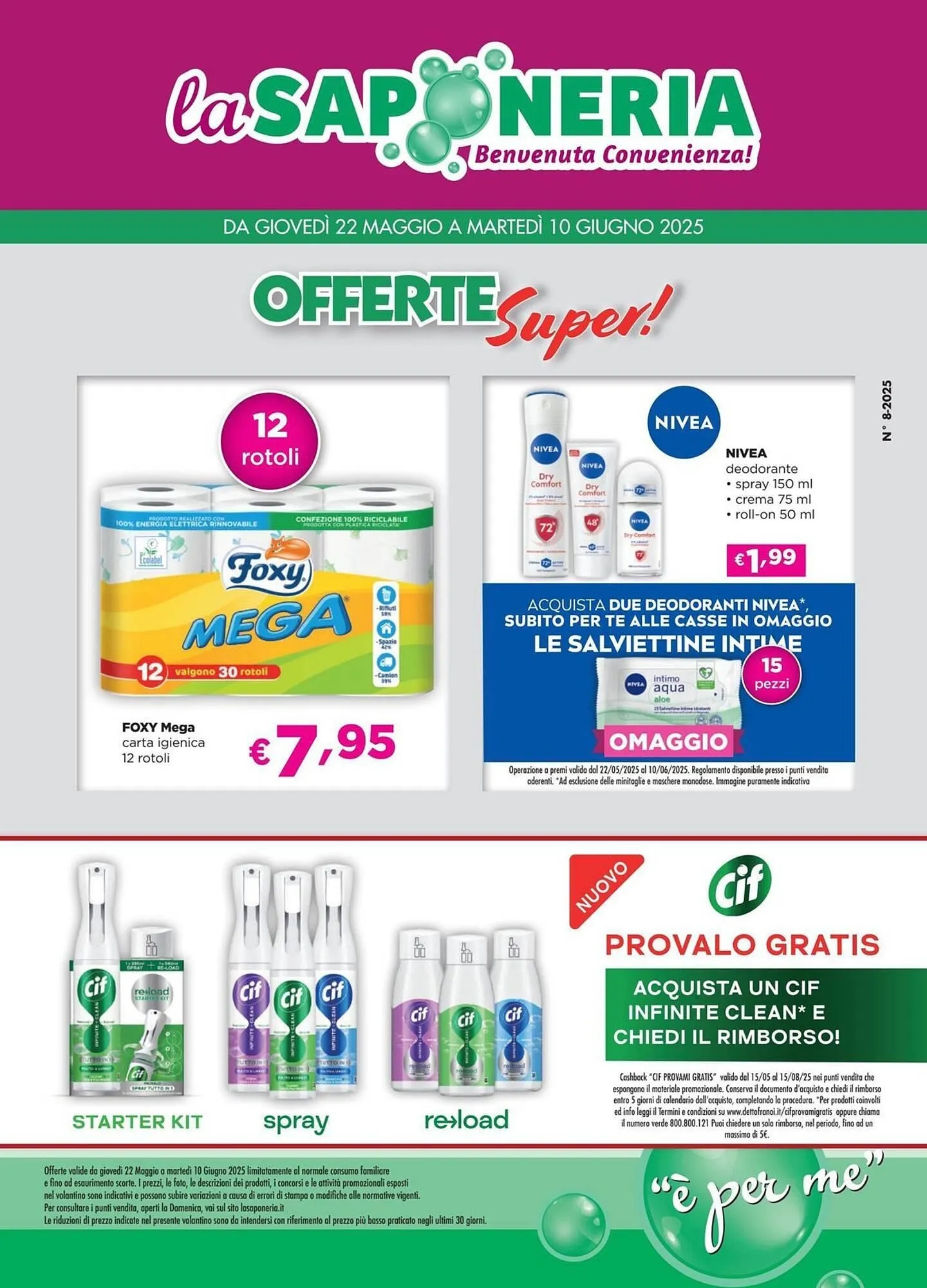 Volantino La Saponeria - 1