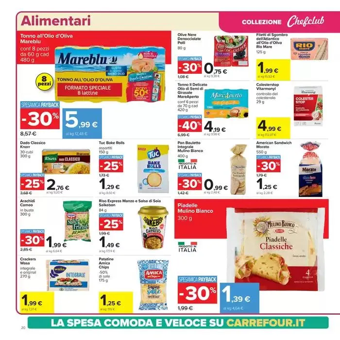 Sconti 30%40%50% da 25 marzo a 7 aprile di 2025 - Pagina del volantino 20