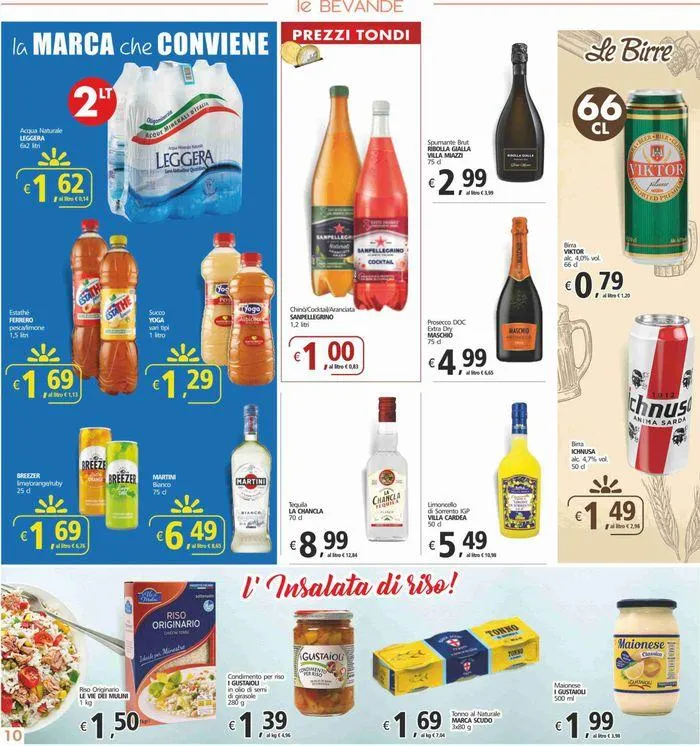 Prezzi tondi da 25 luglio a 7 agosto di 2024 - Pagina del volantino 10