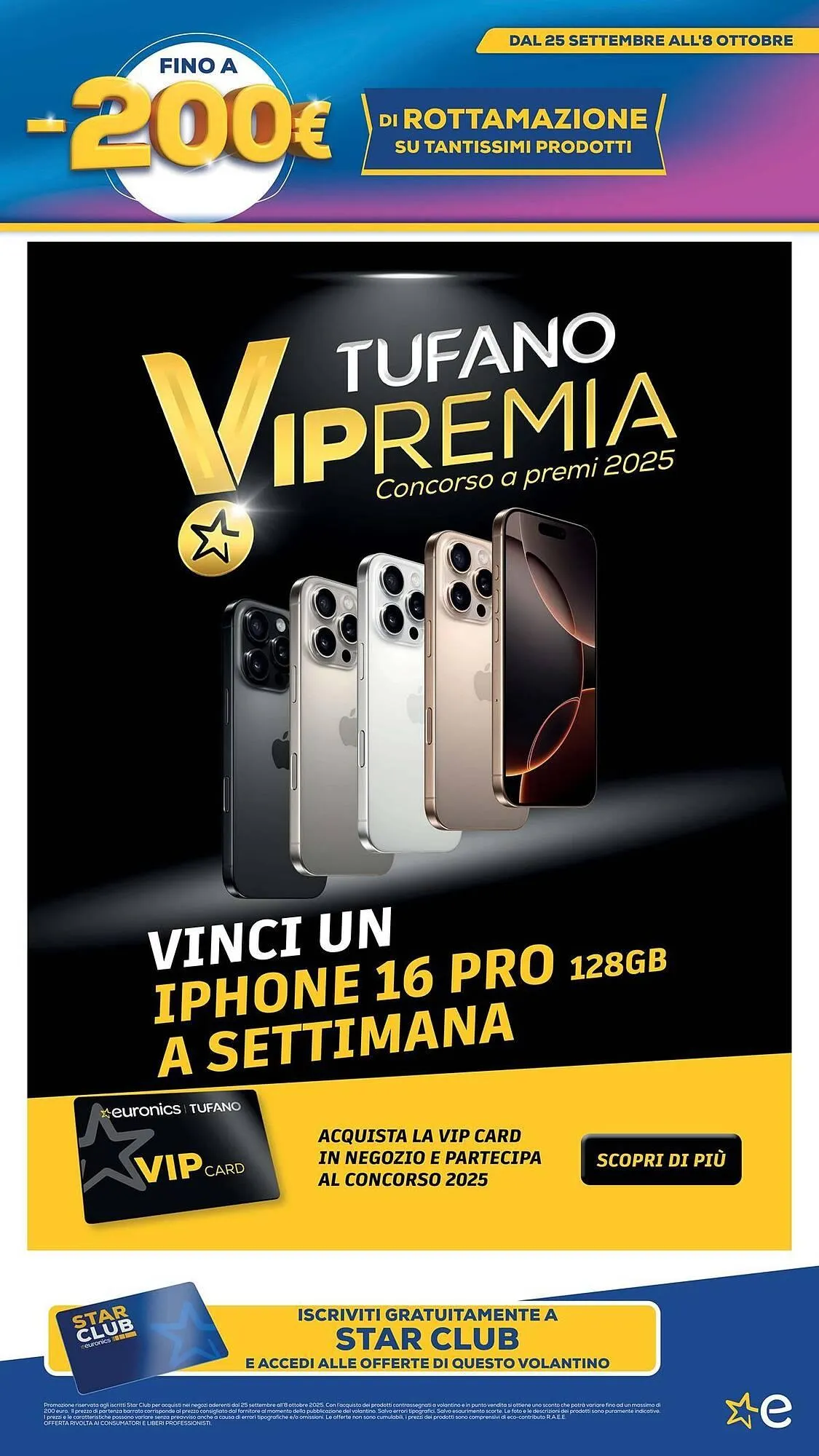 Volantino Euronics da 26 settembre a 8 ottobre di 2025 - Pagina del volantino 49