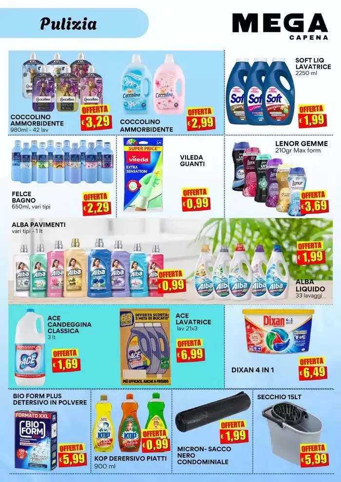 Mega Capena - Buona pasqua da 28 marzo a 20 aprile di 2025 - Pagina del volantino 5