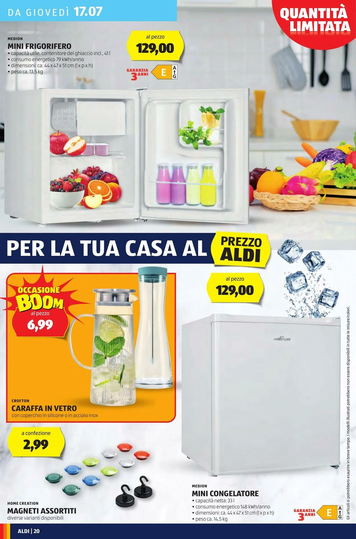 Aldi Volantino attuale da 14 luglio a 20 luglio di 2025 - Pagina del volantino 20