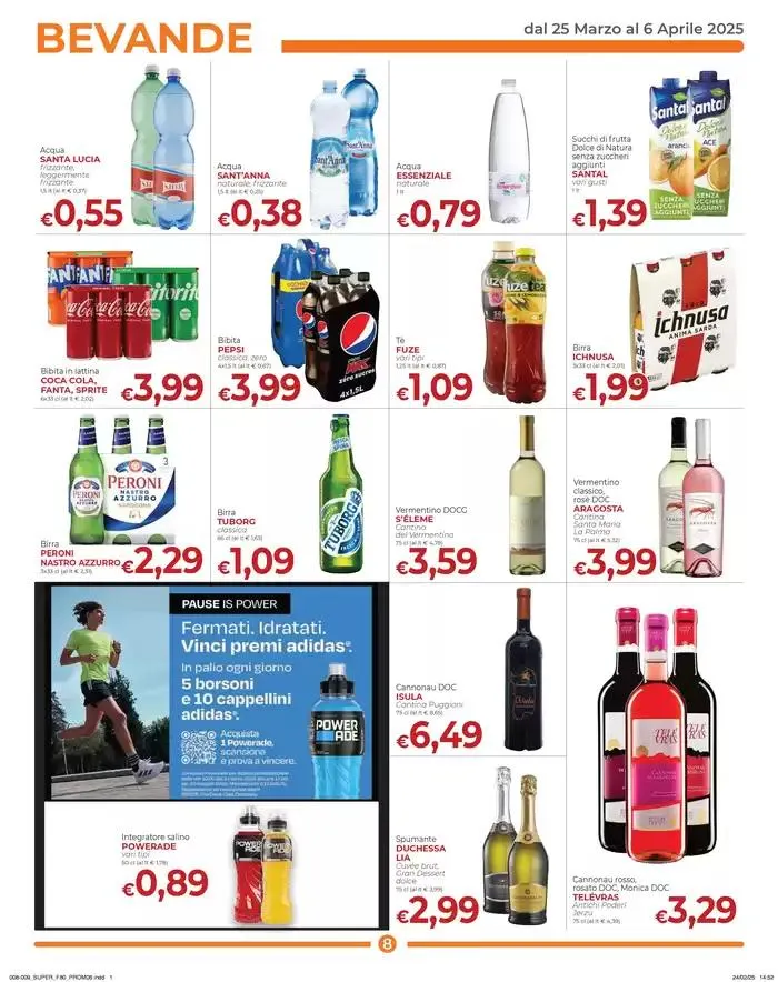Promozione dal 25 Marzo al 6 Aprile da 25 marzo a 6 aprile di 2025 - Pagina del volantino 8