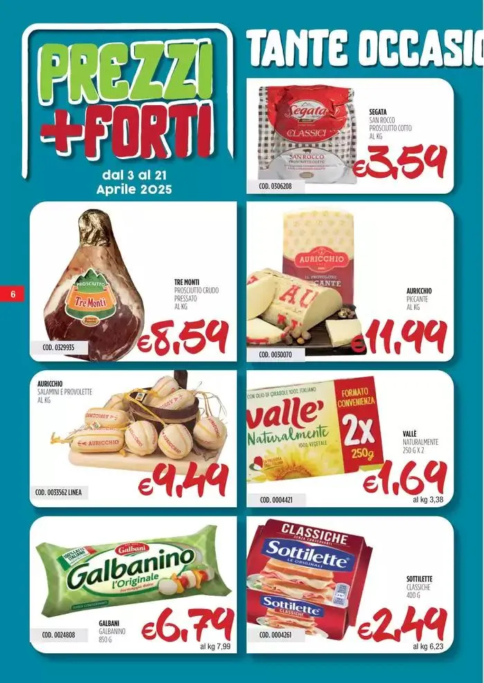 Offerte Carico Cash & Carry da 3 aprile a 21 aprile di 2025 - Pagina del volantino 6