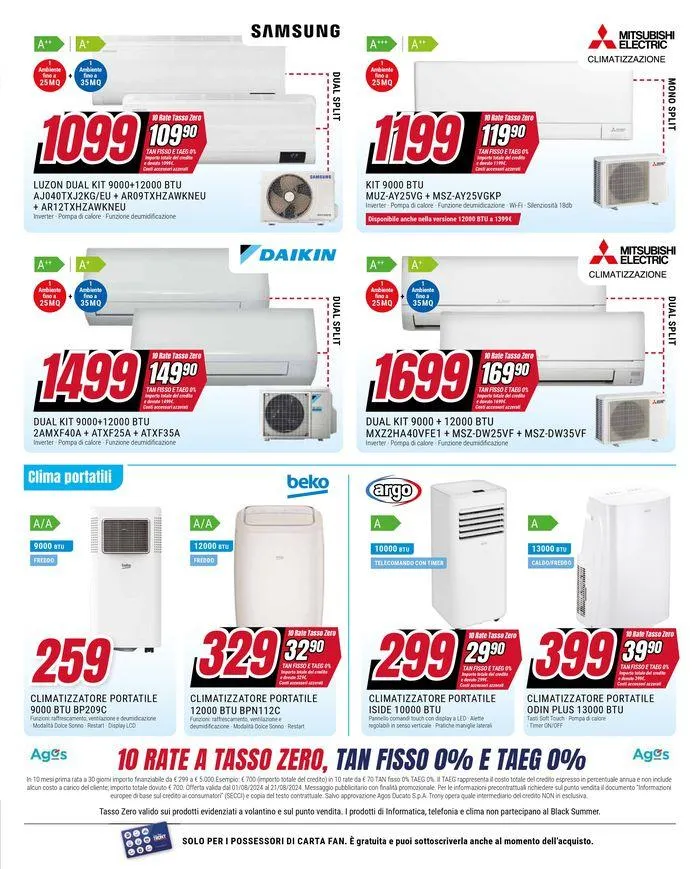 Black summer a tasso zero da 6 agosto a 21 agosto di 2024 - Pagina del volantino 32