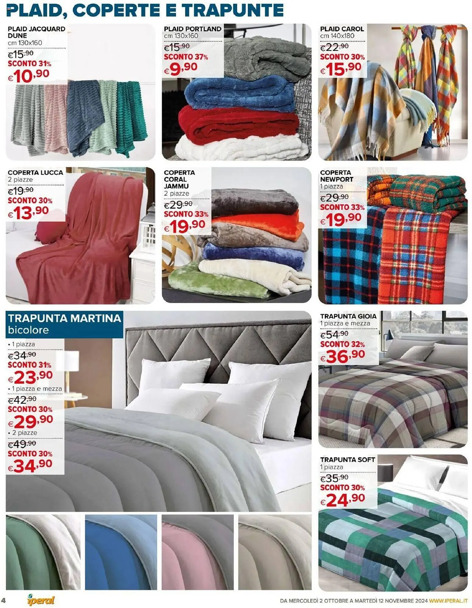 Volantino Iperal da 2 ottobre a 12 novembre di 2024 - Pagina del volantino 4